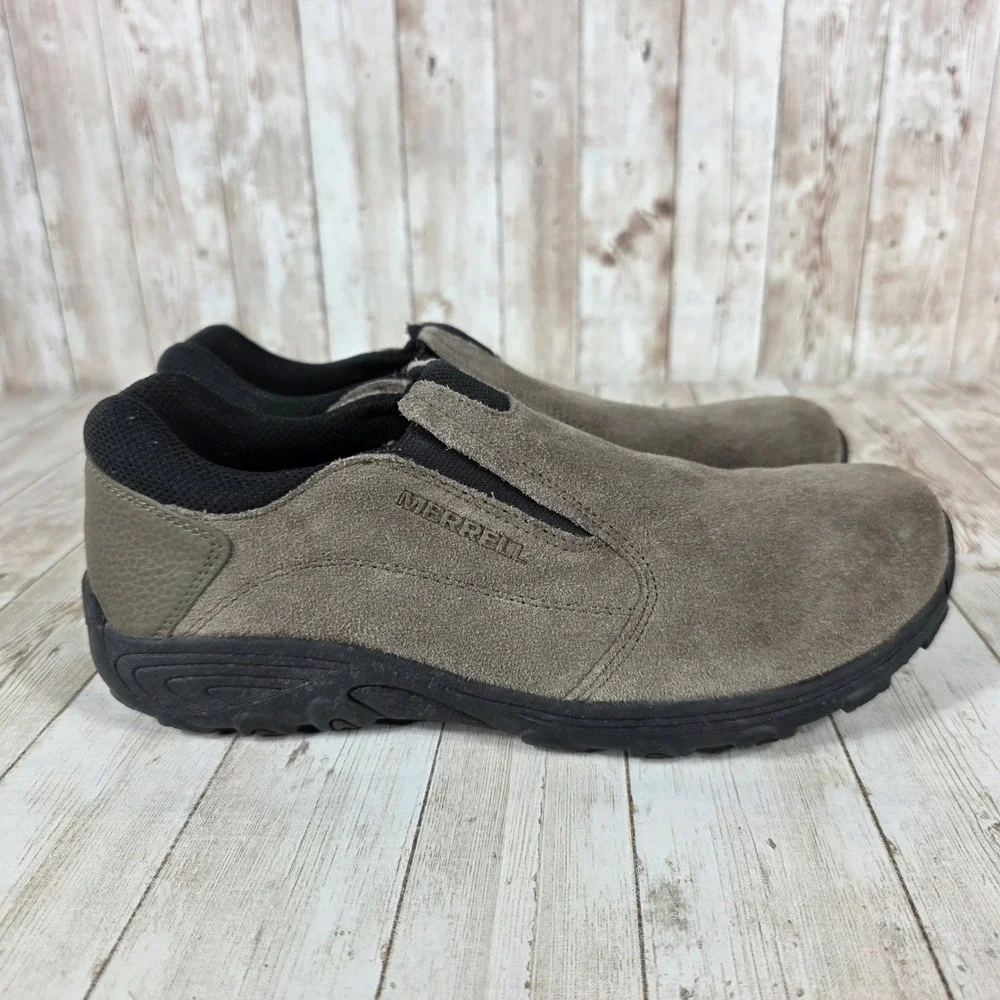 Merrell Novica Moc Suede Leather Slip On‎ Loafers Comfort Walking Shoes